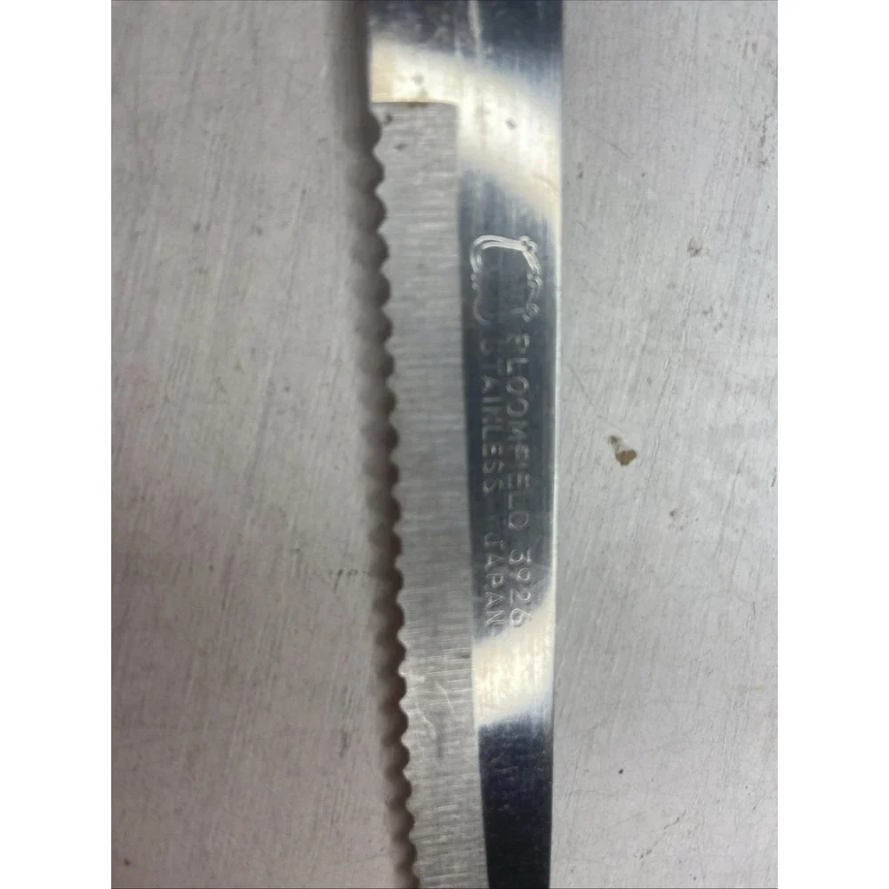 Bloomfield‎ Vintage Stainless Knife Wood Handle Made In Japan
